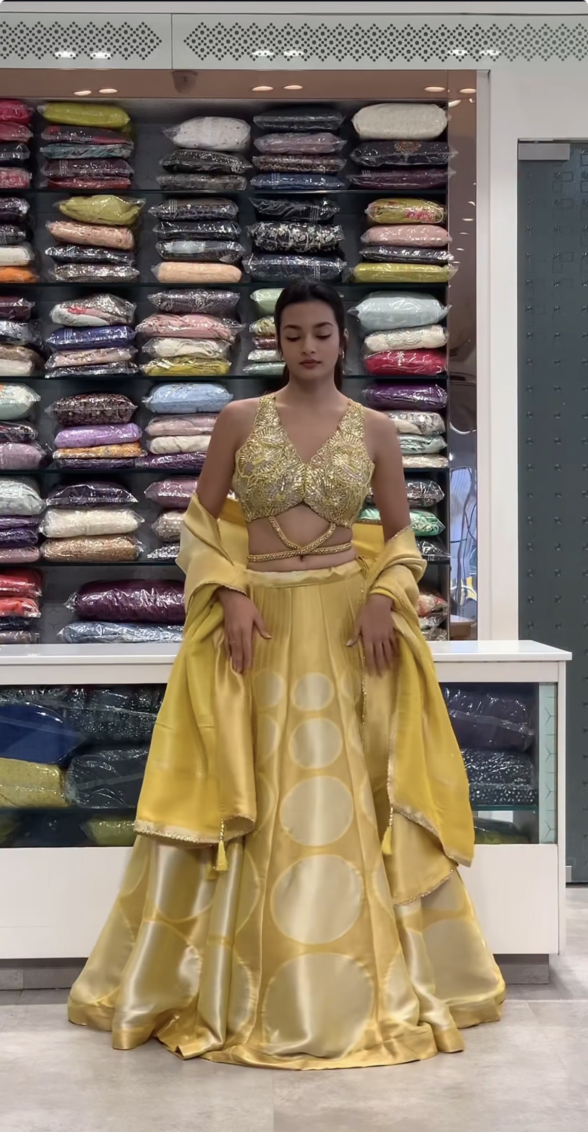 Golden Yellow Lehenga Set