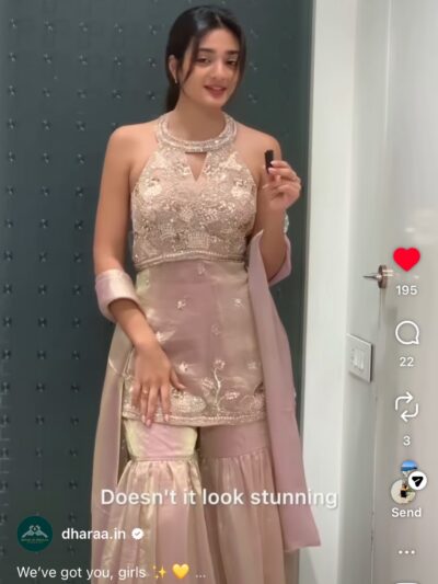 A4E7A795-5018-499D-88FF-48F53D78E5BF Alter neck sharara set