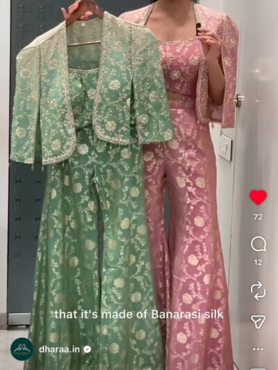 Banarasi indo western