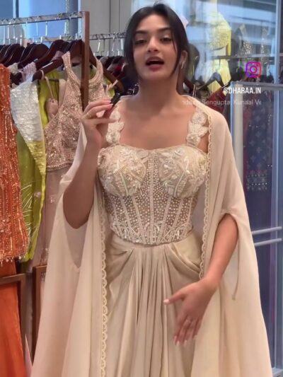 Embellished Corset Gown