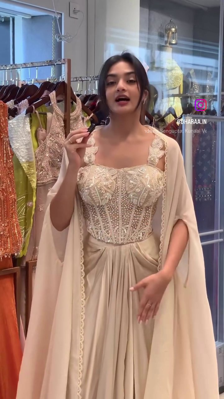 Embellished Corset Gown