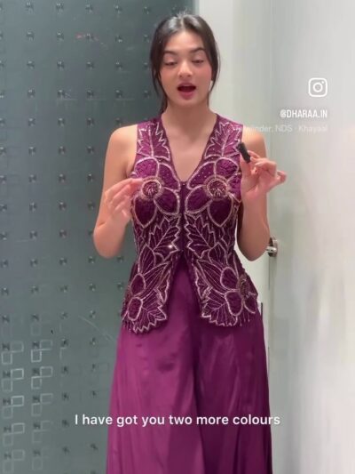 Frame 0 Embroidered Floral E