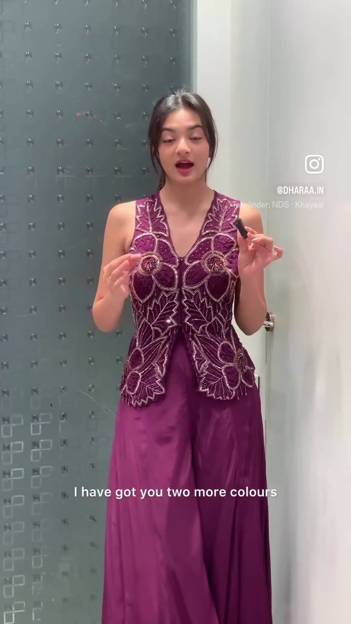 Embroidered Floral Ethnic Vest