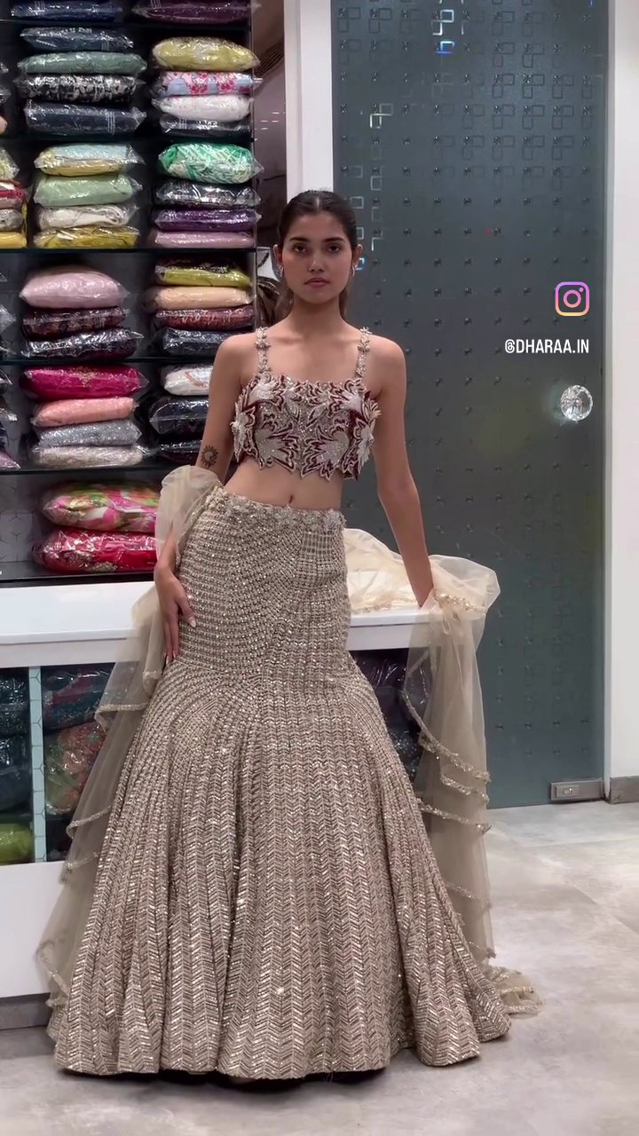 Opulent Ruffled Lehenga Choli