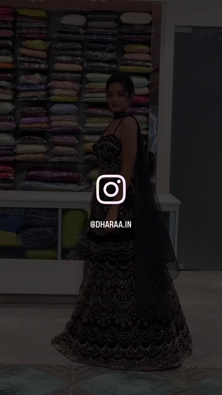 Designer Sequin Lehenga Choli - Image 3